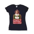 Miniatyrbild 1 av 3: Elf Dam/Tjej Santa´s Coming T-shirt i bomull
