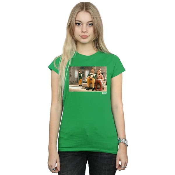 Elf Womens/Ladies Family Cotton T-Shirt
