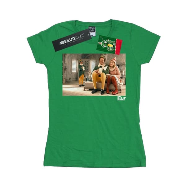 Elf Womens/Ladies Family Cotton T-Shirt