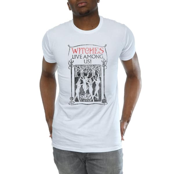 Fantastic Beasts Mens Witches Live Among Us T-Shirt