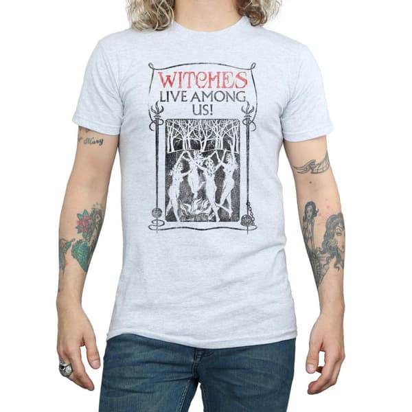 Fantastic Beasts Mens Witches Live Among Us T-Shirt