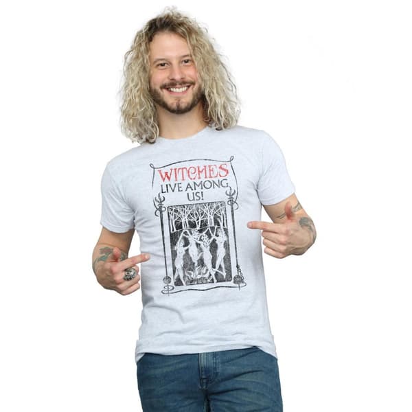 Fantastic Beasts Mens Witches Live Among Us T-Shirt