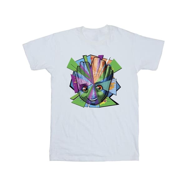 Marvel Girls Guardians Of The Galaxy Groot Shattered Cotton T-Shirt