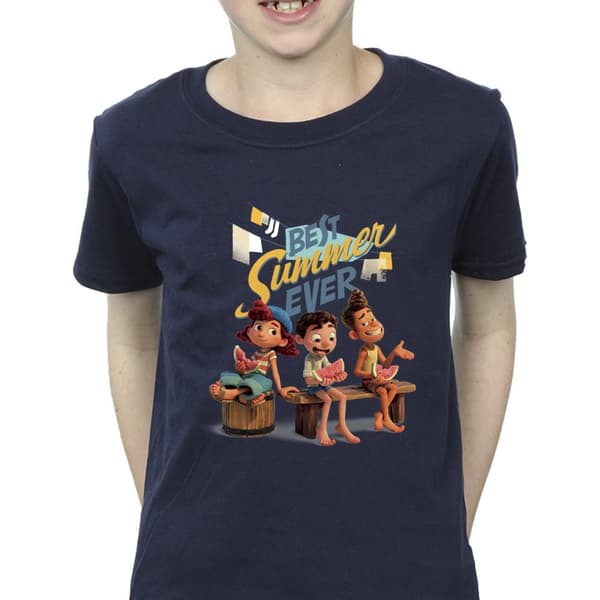 Disney Pojkar Luca Best Summer Ever T-shirt