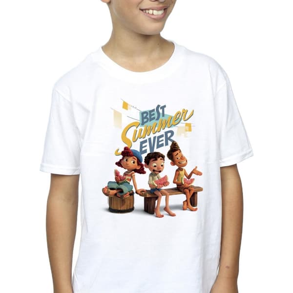 Disney Pojkar Luca Best Summer Ever T-shirt