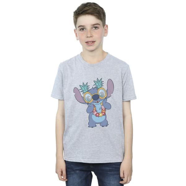 Disney Lilo And Stitch Tropical Fun T-shirt - pojkar