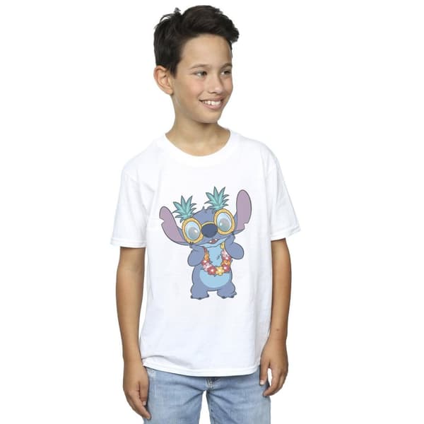 Disney Lilo And Stitch Tropical Fun T-shirt - pojkar