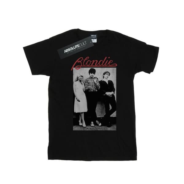 Blondie Mens Distressed Band T-Shirt
