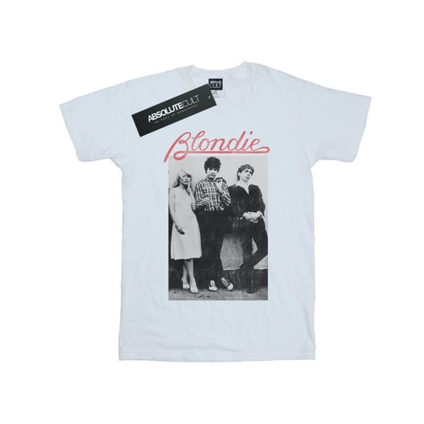 Blondie Mens Distressed Band T-Shirt