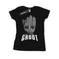 Miniatyrbild 1 av 5: Marvel Dam/Tjej - Guardians Of The Galaxy Groot - T-shirt i bomull med ansikte