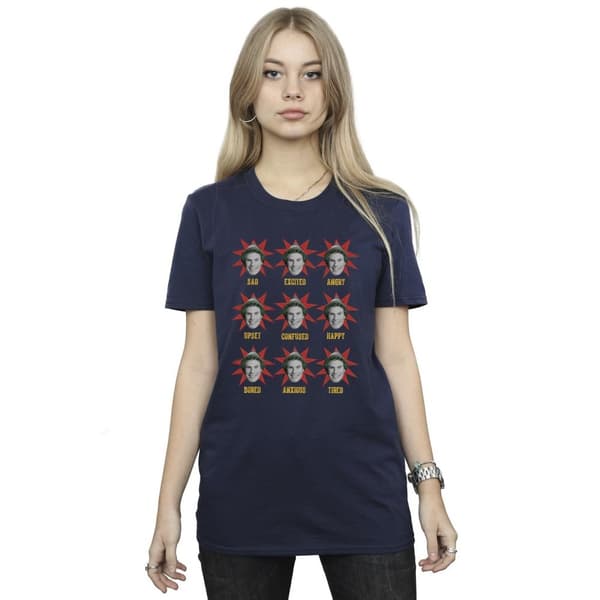 Elf Womens/Ladies Many Moods Of Buddy Cotton Boyfriend T-Shirt