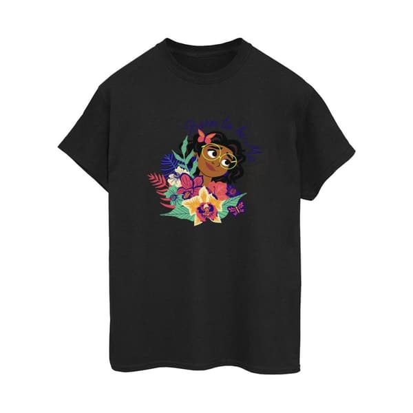 Disney Womens/Ladies Encanto Born To Be Me Cotton Boyfriend T-Shirt