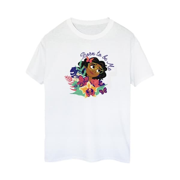 Disney Womens/Ladies Encanto Born To Be Me Cotton Boyfriend T-Shirt