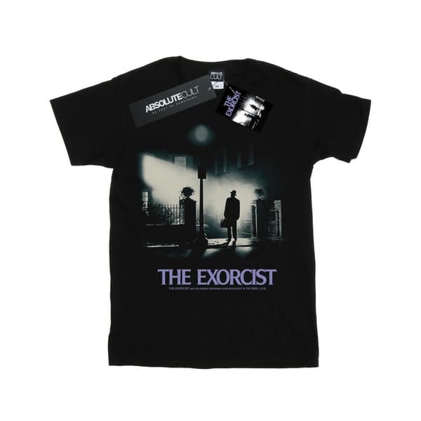 The Exorcist Womens/Ladies Movie Poster Cotton Boyfriend T-Shirt