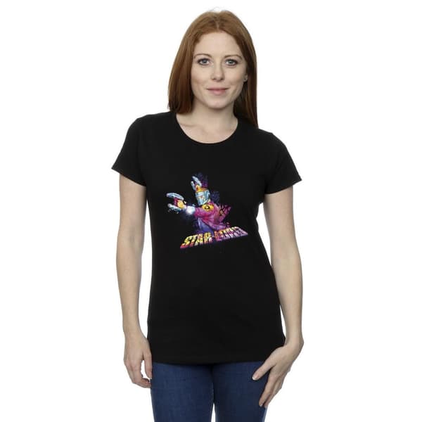 Marvel Dam/Tjej Guardians Of The Galaxy Abstrakt Star Lord Bomulls-T-shirt