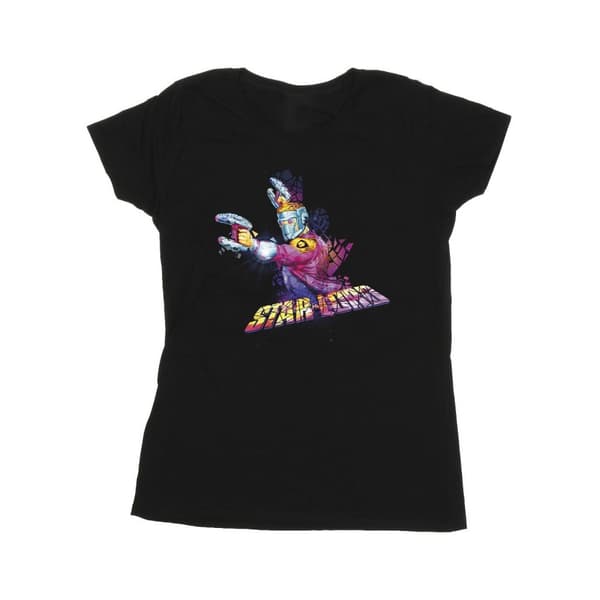 Marvel Womens/Ladies Guardians Of The Galaxy Abstract Star Lord Cotton T-Shirt