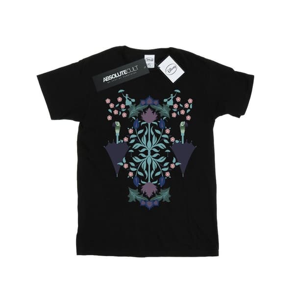 Disney Mary Poppins t-shirt med blommigt collage för herrar