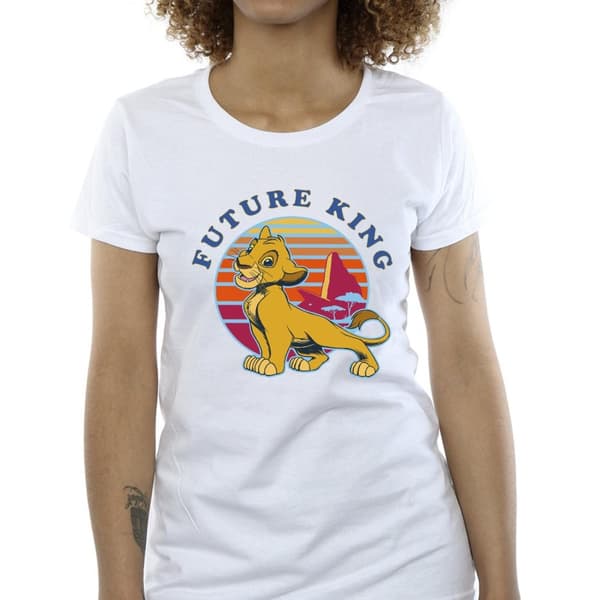 Disney Dam/Tjej Lejonkungen Future King T-shirt i bomull