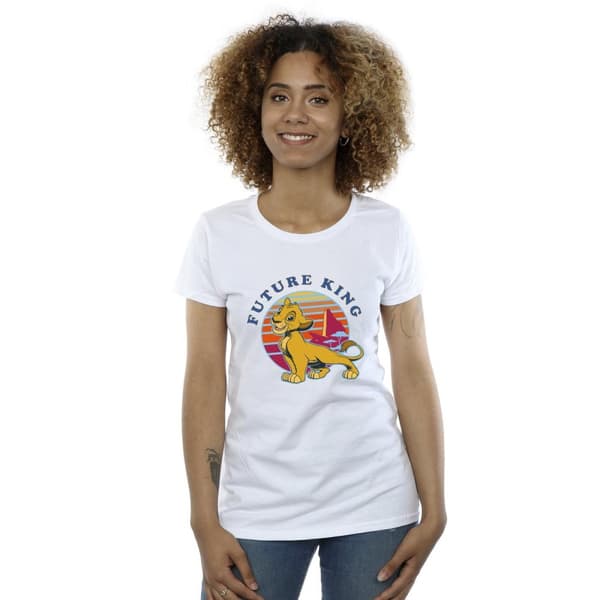 Disney Dam/Tjej Lejonkungen Future King T-shirt i bomull