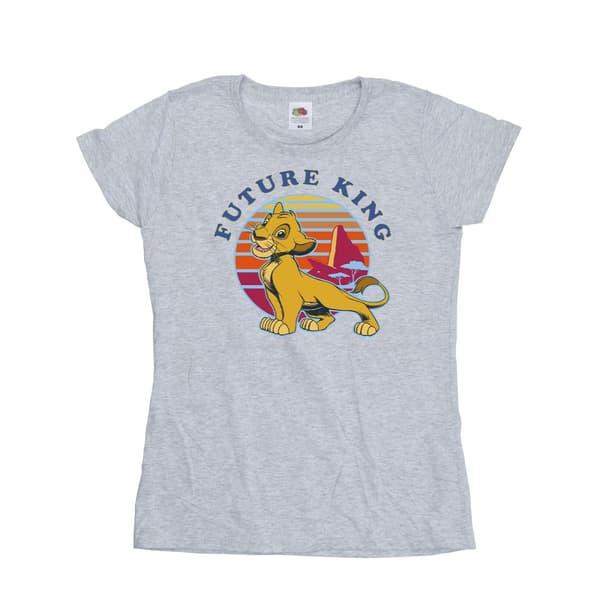 Disney Dam/Tjej Lejonkungen Future King T-shirt i bomull