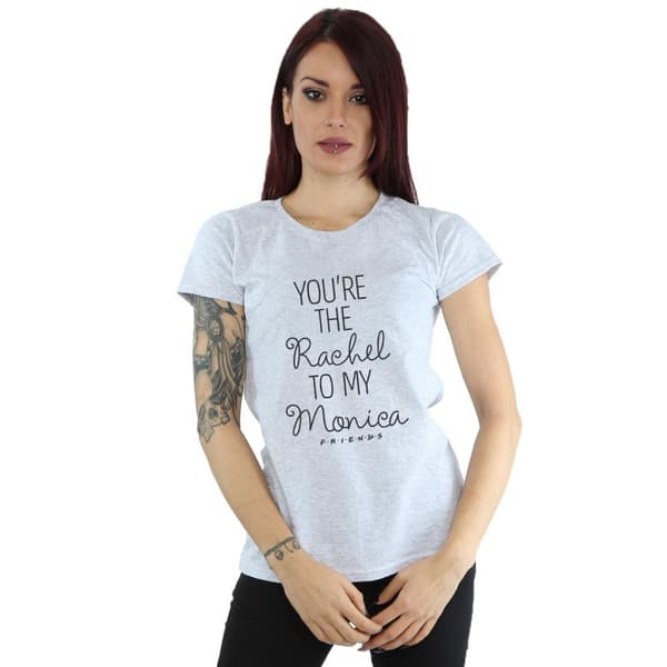 Friends Womens/Ladies You´re The Rachel To My Monica Cotton T-Shirt
