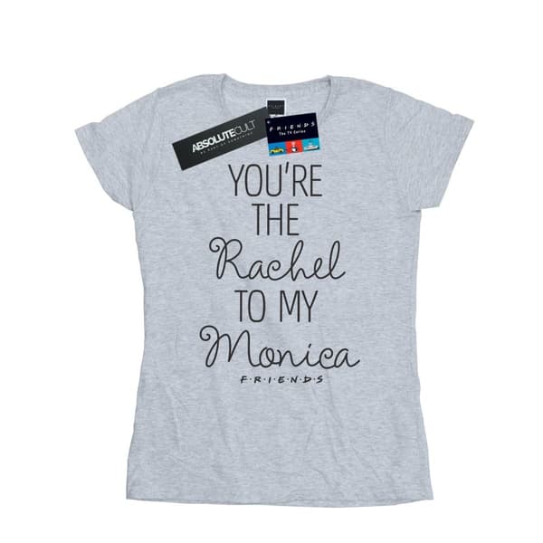 Friends Womens/Ladies You´re The Rachel To My Monica Cotton T-Shirt