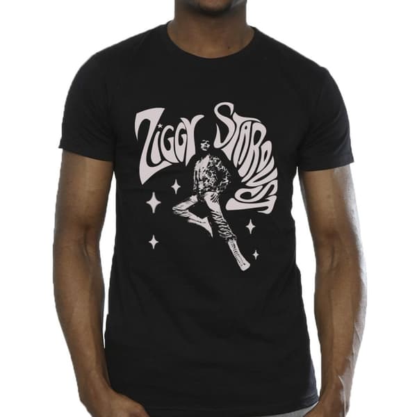 David Bowie Mens Ziggy Pose T-Shirt