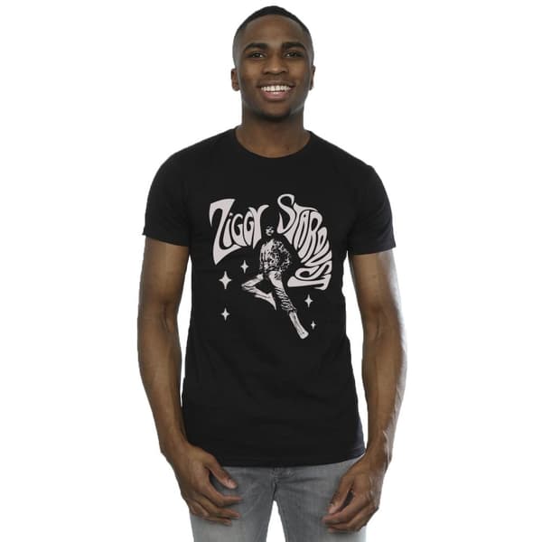 David Bowie Mens Ziggy Pose T-Shirt