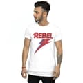 Miniatyrbillede 2 af 3: David Bowie Mens Distressed Rebel T-Shirt