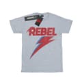 Miniatyrbillede 1 af 3: David Bowie Mens Distressed Rebel T-Shirt
