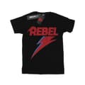 Miniatyrbillede 1 af 3: David Bowie Mens Distressed Rebel T-Shirt