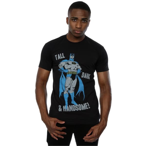 DC Comics Batman - lång, mörk och stilig t-shirt för herrar