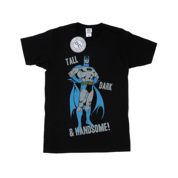 DC Comics Batman - lång, mörk och stilig t-shirt för herrar