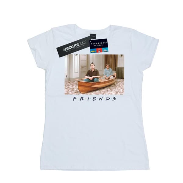 Friends Womens/Ladies Joey And Chandler Boat Cotton T-Shirt