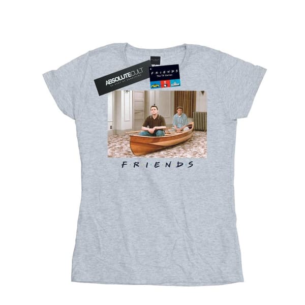 Friends Womens/Ladies Joey And Chandler Boat Cotton T-Shirt