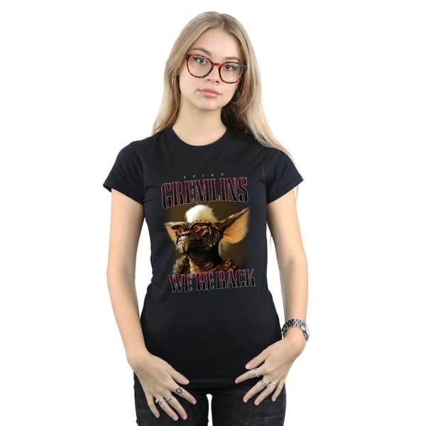 Gremlins Womens/Ladies We´re Back Montage Cotton T-Shirt