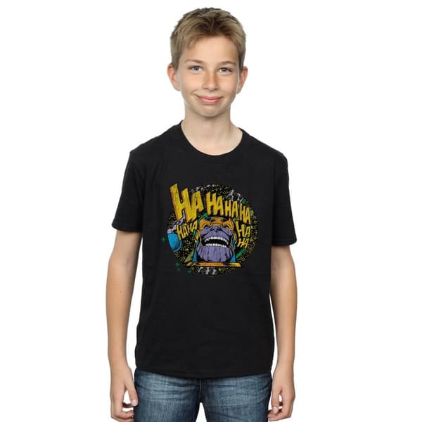 Marvel Thanos Laughs T-shirt för pojkar