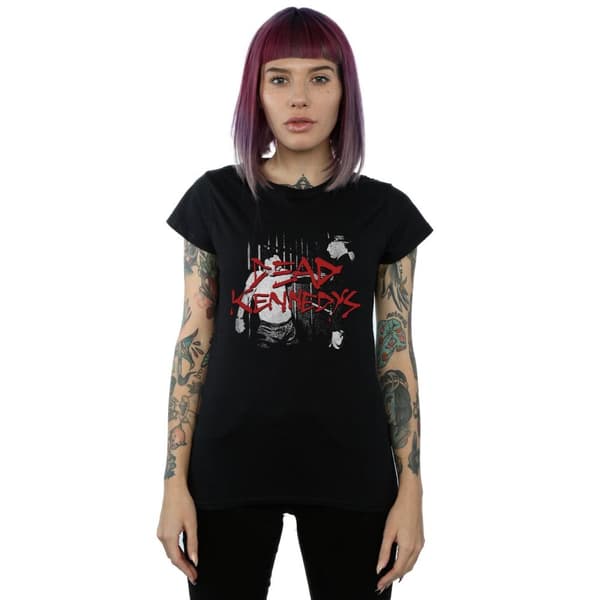 Dead Kennedys Womens/Ladies Police Truck Cotton T-Shirt