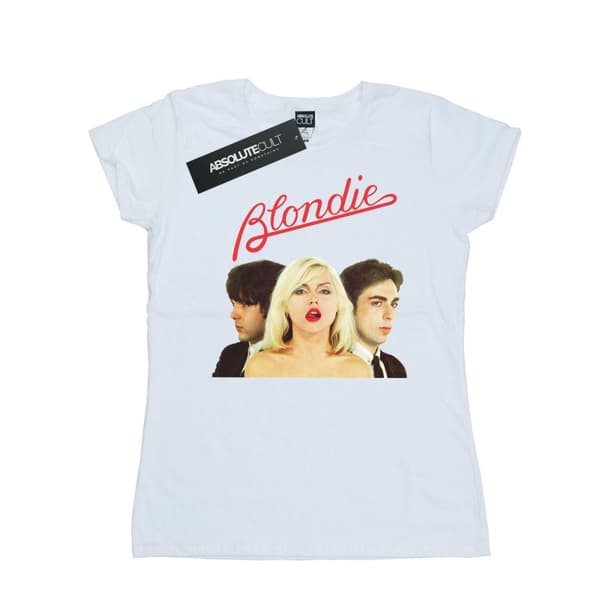 Blondie Womens/Ladies Band Trio Cotton T-Shirt