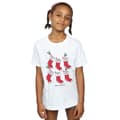 Miniatyrbild 2 av 3: Friends T-shirt i bomull med julstrumpor för flickor