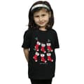 Miniatyrbild 2 av 3: Friends T-shirt i bomull med julstrumpor för flickor