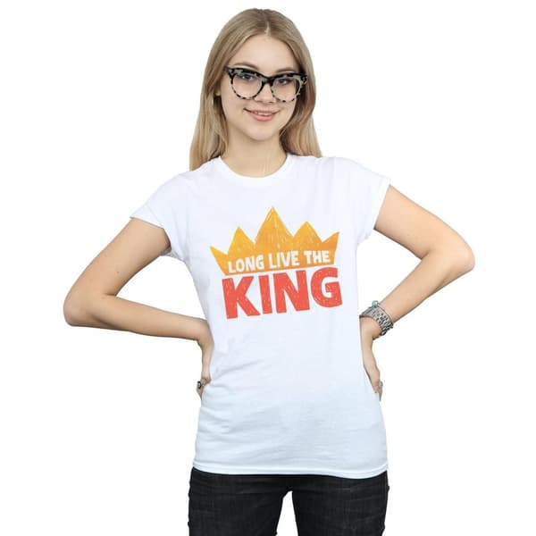 Disney Dam/Tjej Lejonkungen Film Länge leve kungen T-shirt i bomull