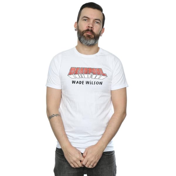 Marvel Mens Deadpool AKA Wade Wilson T-Shirt