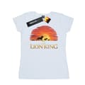 Pikkukuva 1 / 3: Disney Womens/Ladies The Lion King Movie Sunset Logo Cotton T-Shirt