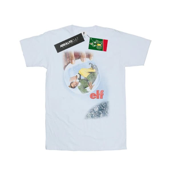 Elf Womens/Ladies Distressed Poster Cotton Boyfriend T-Shirt