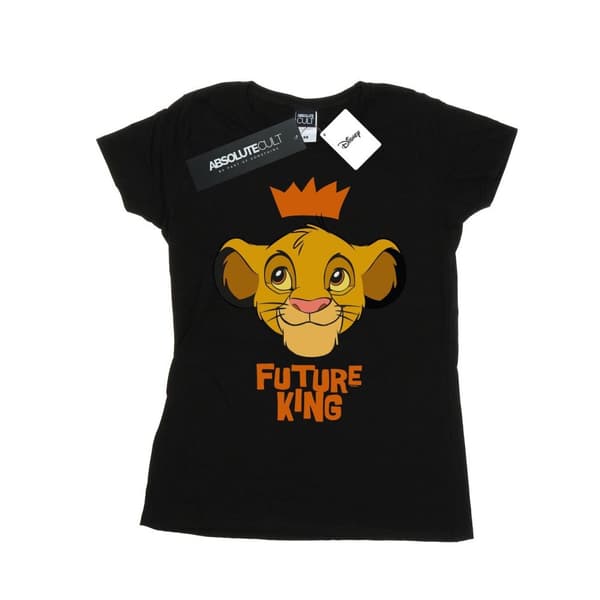 Disney Womens/Ladies The Lion King Simba Future King Cotton T-Shirt