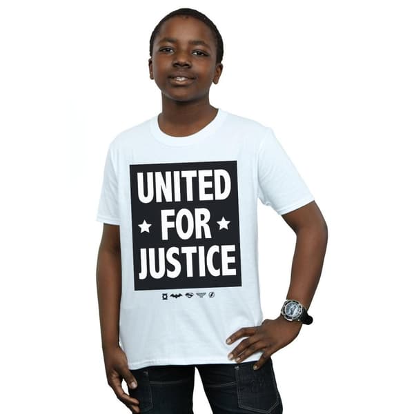DC Comics Boys Justice League United For Justice T-Shirt