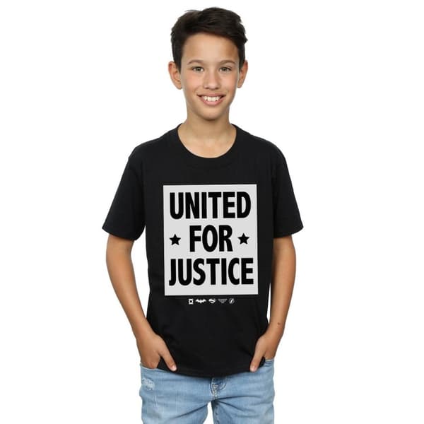 DC Comics T-shirt för pojkar - Justice League United For Justice