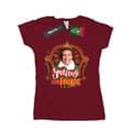 Miniatyrbild 1 av 5: Elf T-shirt i bomull - dam/dam Buddy Smiling