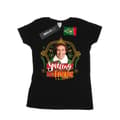 Miniatyrbild 1 av 5: Elf T-shirt i bomull - dam/dam Buddy Smiling